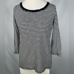 Talbots stripe t shirt